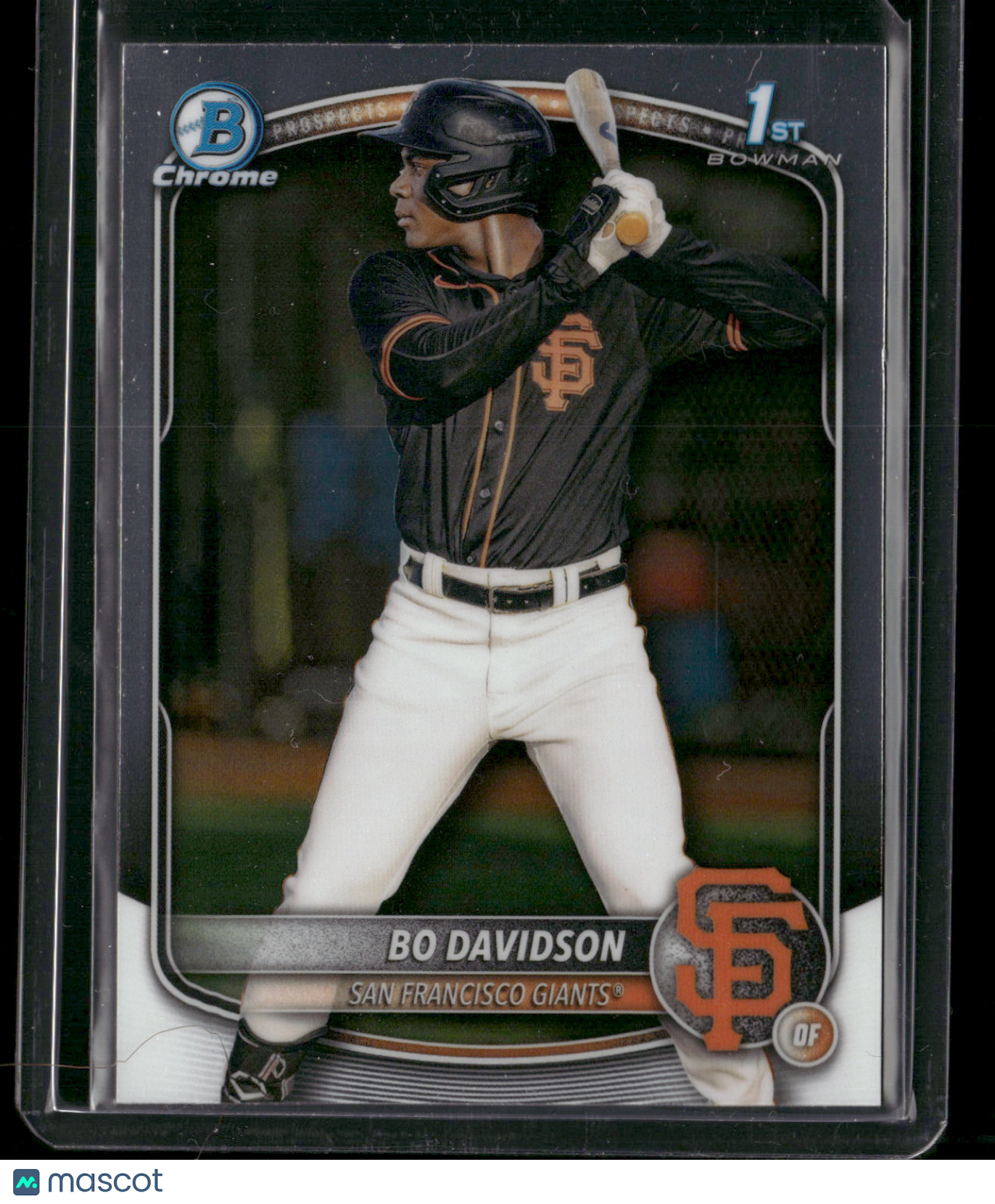 2025 Topps Bowman Chrome Bo Davidson #BCP-206 1st Bowman