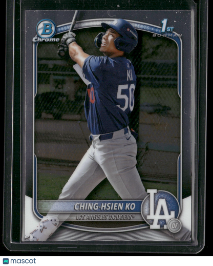 2025 2024 Bowman Chrome Ching-Hsien Ko #BCP-224 1st Bowman