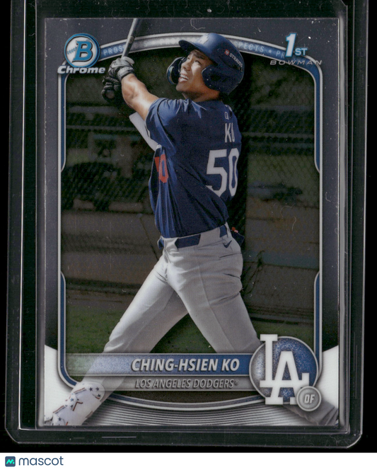 2025 2024 Bowman Chrome Ching-Hsien Ko #BCP-224 1st Bowman