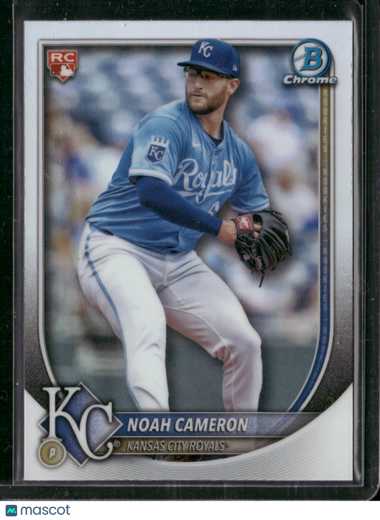 2025 Bowman Chrome Noah Cameron #67 Red Rookie Refractor RC