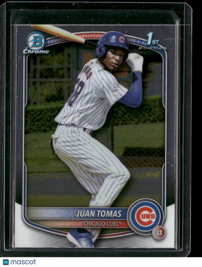 2025 Bowman Chrome Juan Tomas #BCP-230 1st Bowman