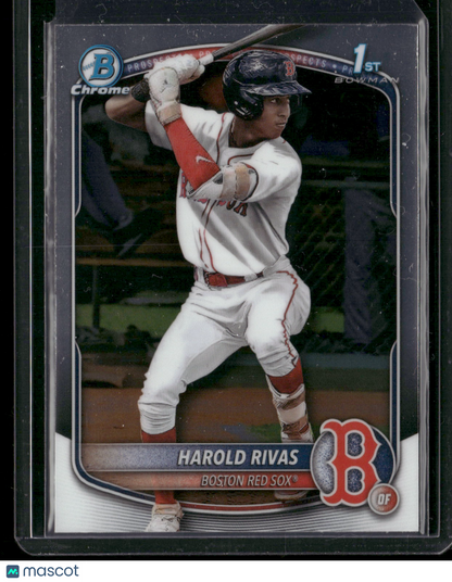 2025 Bowman Chrome Harold Rivas #BCP-216 1st Bowman