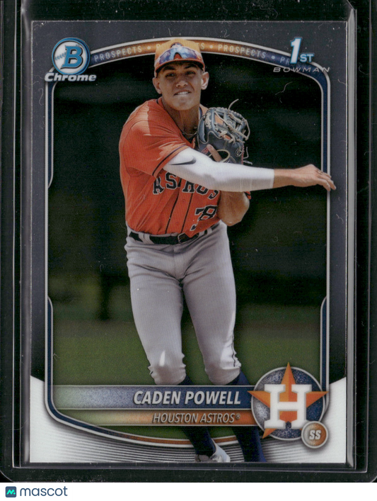2025 Bowman Chrome Caden Powell #BCP-212 1st Bowman
