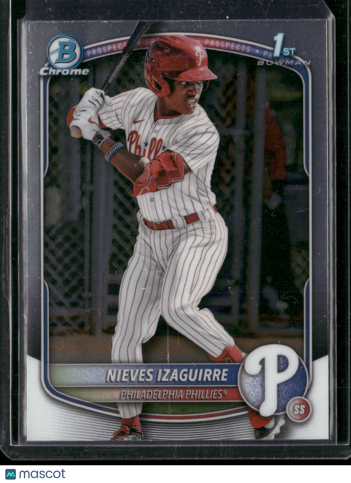 2025 Bowman Chrome Nieves Izaguirre #BCP-232 1st Bowman