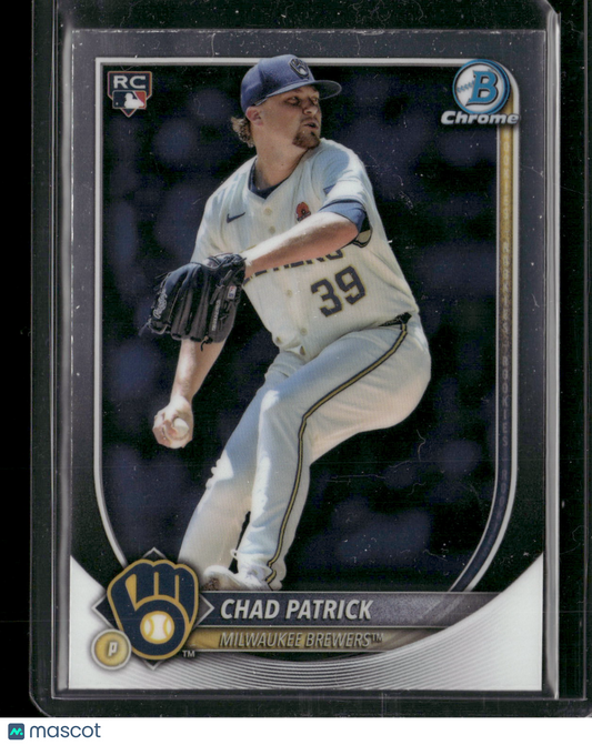 2025 Bowman Chrome Chad Patrick #28 RC