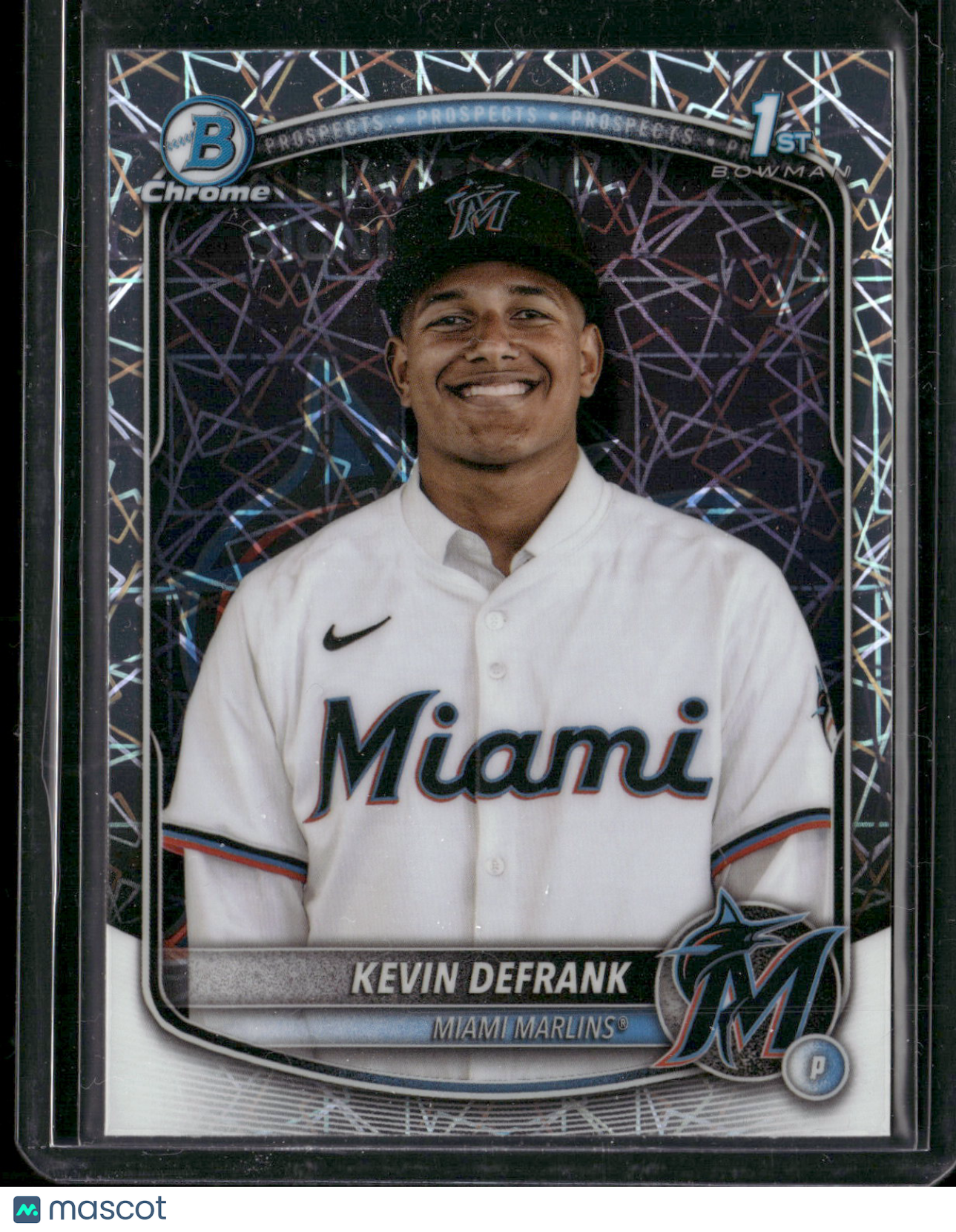 2025 Bowman Chrome Kevin Defrank #BCP-205 Laser Refrator 1st Bowman