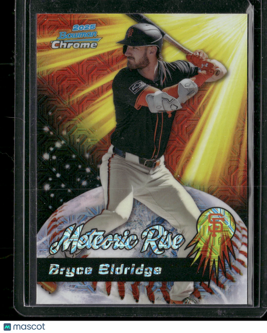 2025 Bowman Chrome Meteoric Rise Bryce Eldridge #MR-1 Mega Box Mojo Refractor