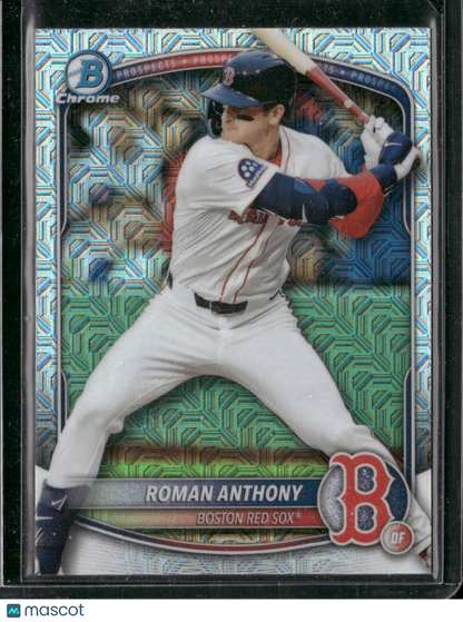 2025 Bowman Chrome Roman Anthony #BCP-167 Mega Box Mojo Refractor