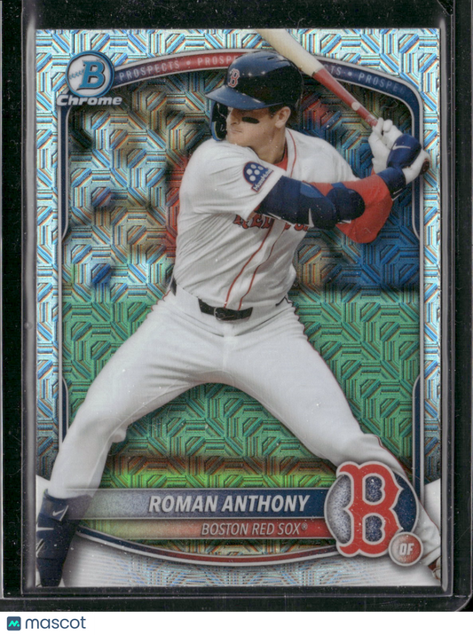 2025 Bowman Chrome Roman Anthony #BCP-167 Mega Box Mojo Refractor
