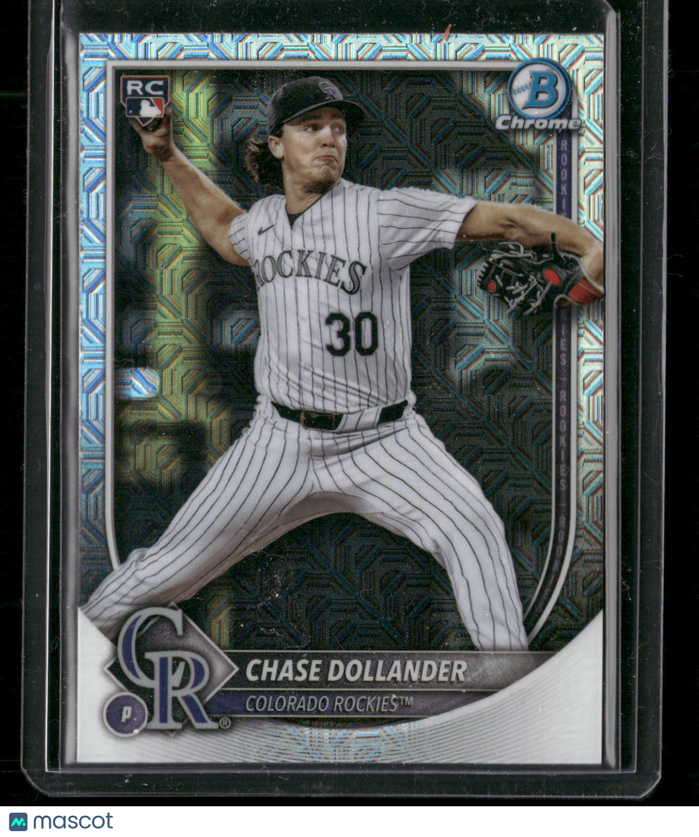 2025 Bowman Chrome Chase Dollander #62 Mega Box Mojo Refractor RC