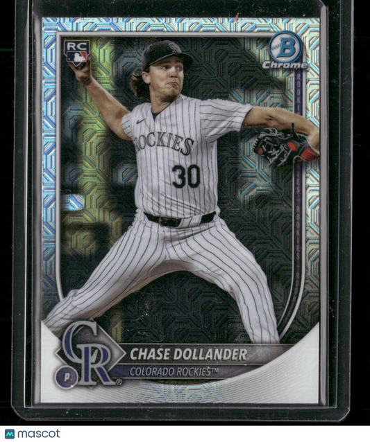 2025 Bowman Chrome Chase Dollander #62 Mega Box Mojo Refractor RC