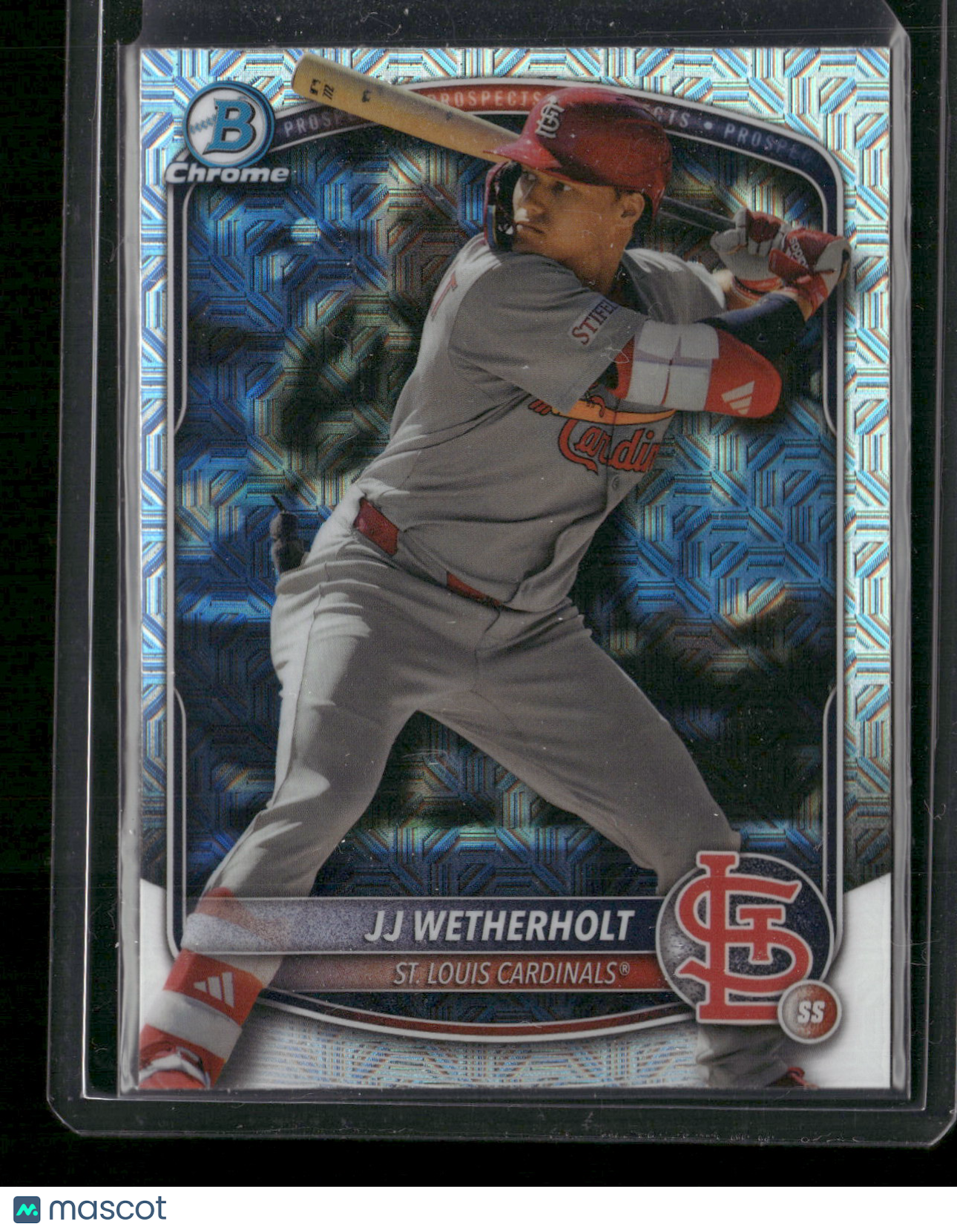 2025 Bowman Chrome JJ Wetherholt #BCP-241 Mega Box Mojo Refractor