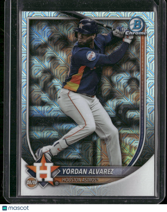 2025 Bowman Chrome Yordan Alvarez #81 Mega Box Mojo Refractor