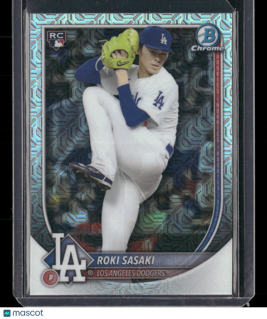 2025 Bowman Chrome Roki Sasaki #12 Mega Box Mojo Refractor RC