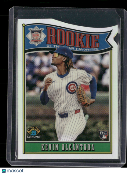 2025 Bowman Chrome Kevin Alcántara #ROY-15 Rookie of the Year Favorites RC