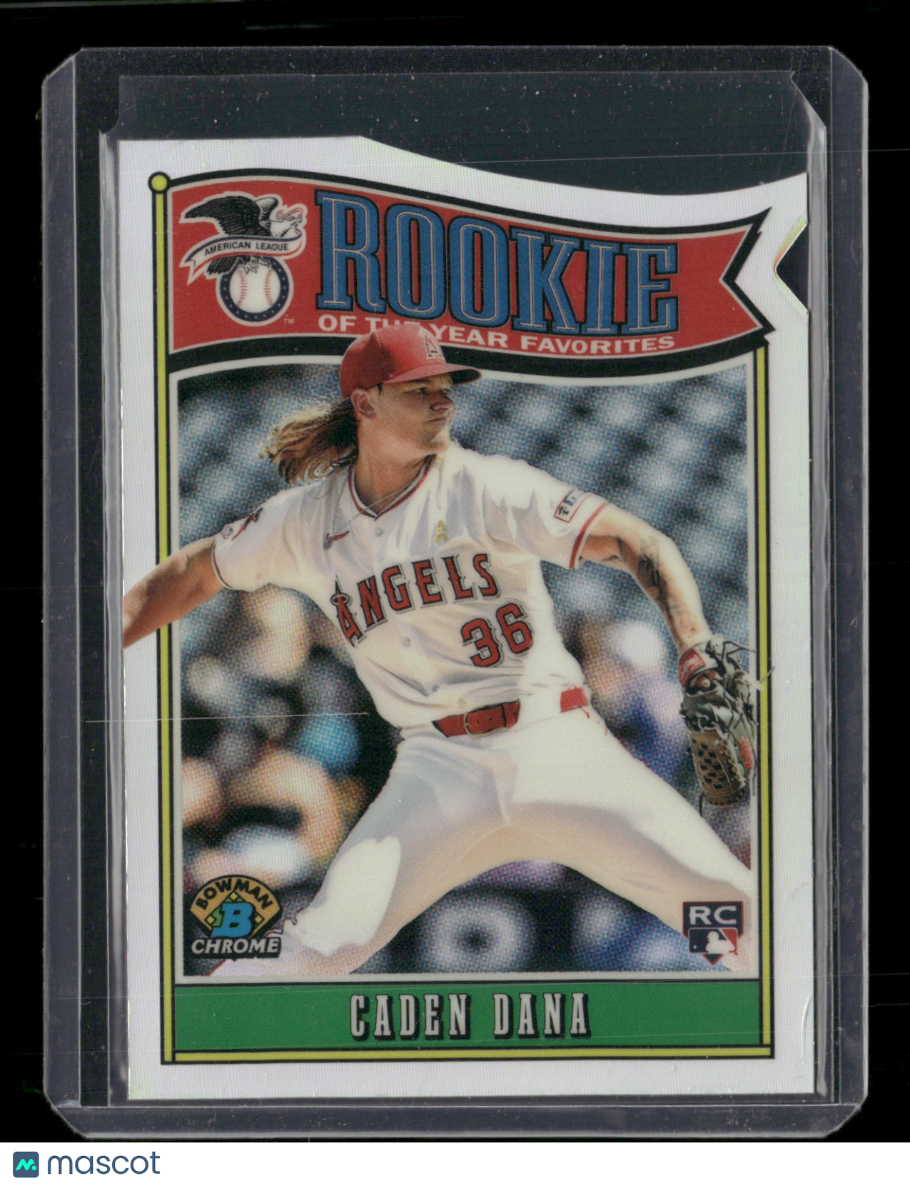 2025 Bowman Chrome Caden Dana #ROY-7 Rookie of the Year Favorites RC
