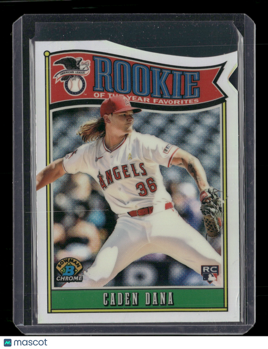 2025 Bowman Chrome Caden Dana #ROY-7 Rookie of the Year Favorites RC