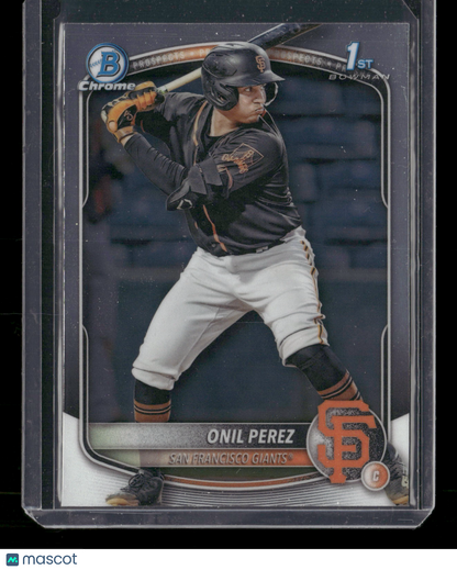 2025 Bowman Chrome Onil Perez #BCP-134 1st Bowman