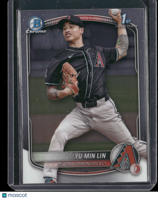 2025 Bowman Chrome Yu-Min Lin #BCP-27 1st Bowman
