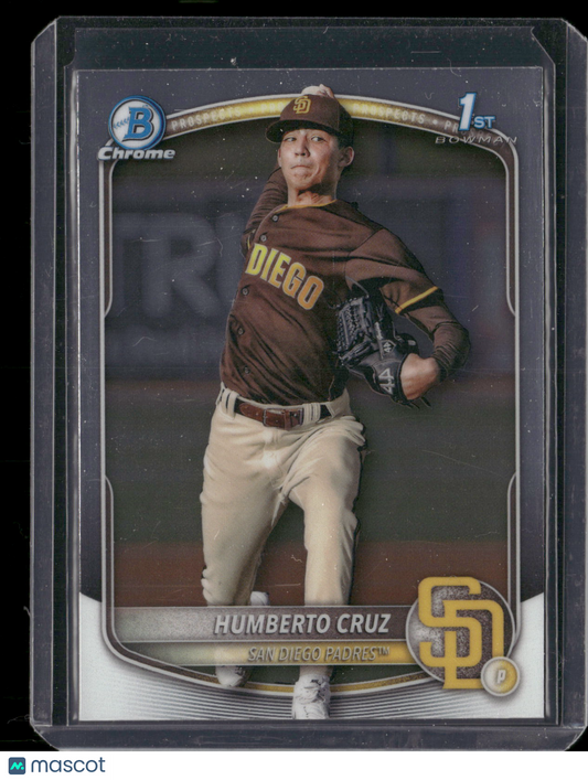 2025 Bowman Chrome Humberto Cruz #BCP-96 1st Bowman