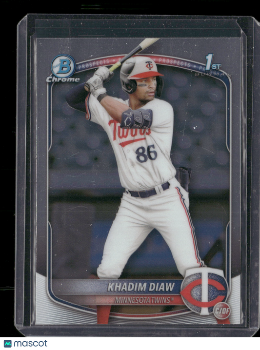 2025 Bowman Chrome Khadim Diaw #BCP-77 1st Bowman