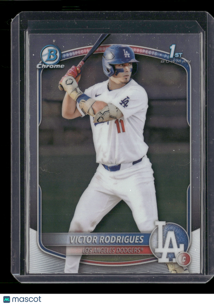2025 Bowman Chrome Victor Rodrigues #BCP-45 1st Bowman