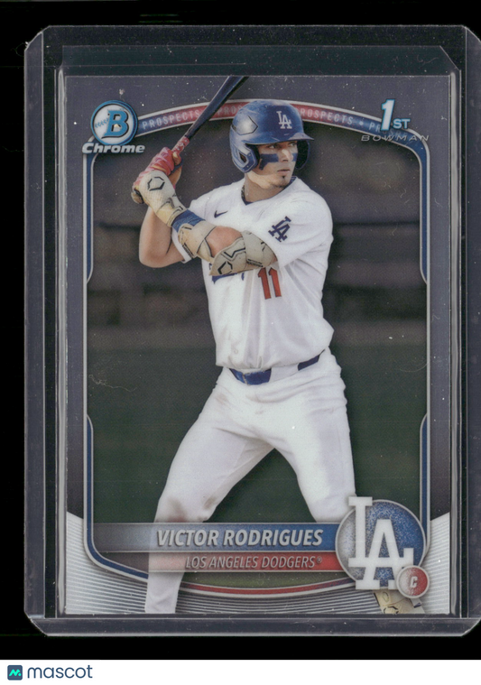 2025 Bowman Chrome Victor Rodrigues #BCP-45 1st Bowman