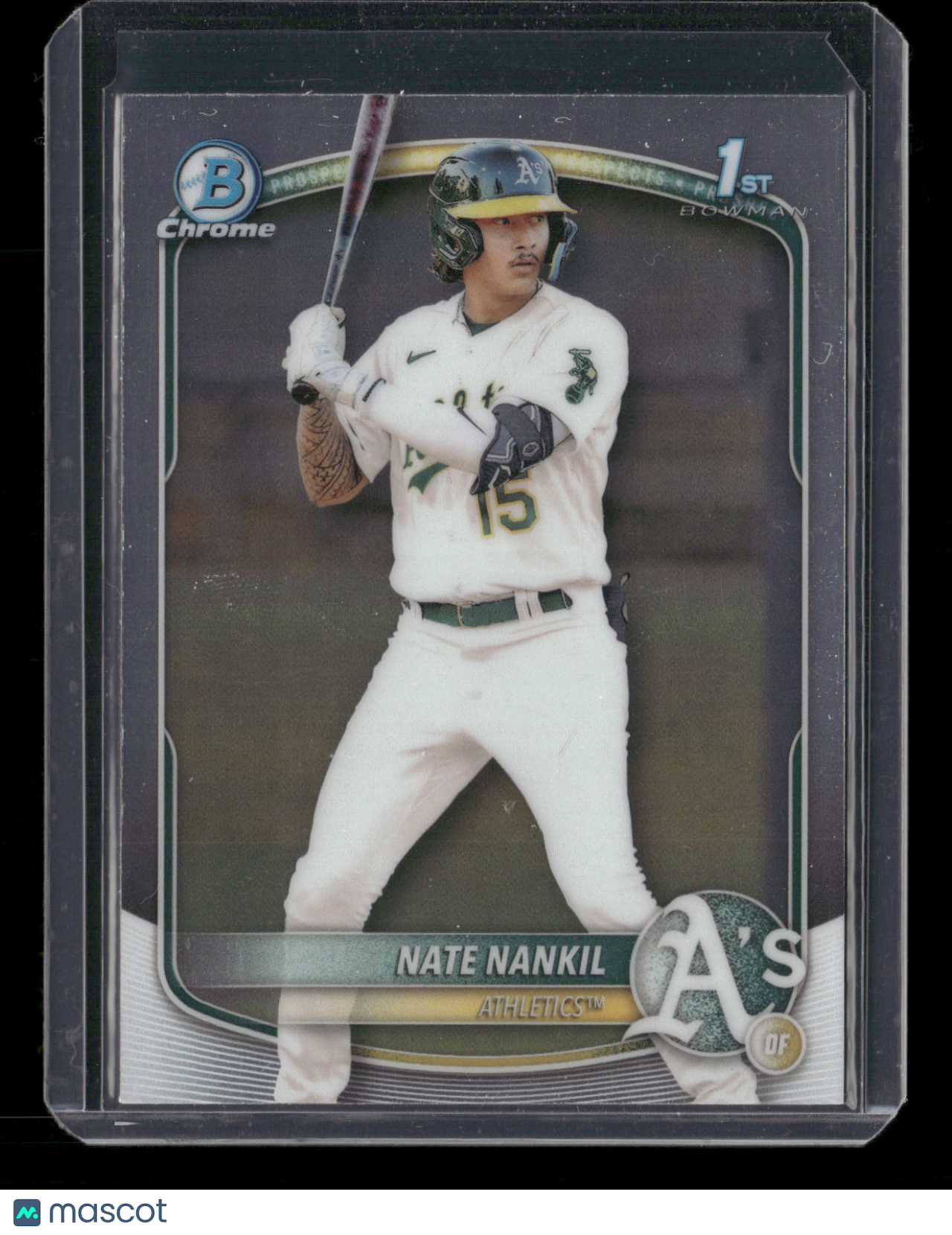 2025 Bowman Chrome Nate Nankil #BCP-102 1st Bowman