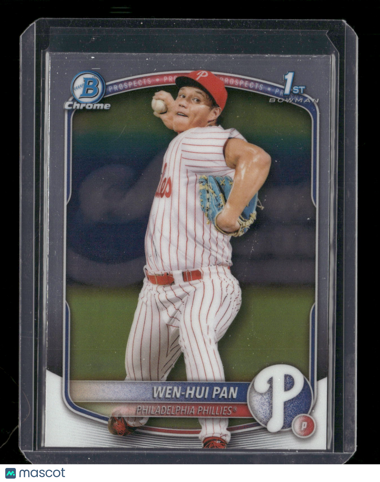 2025 Bowman Chrome Wen-Hui Pan #BCP-6 1st Bowman