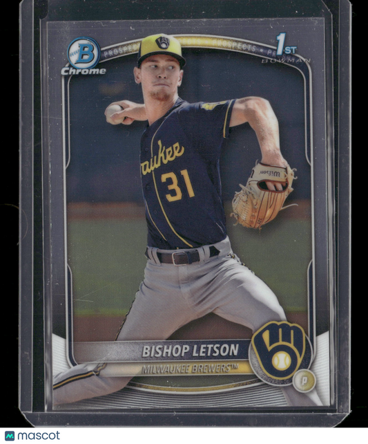 2025 Bowman Chrome Bishop Letson #BCP-30