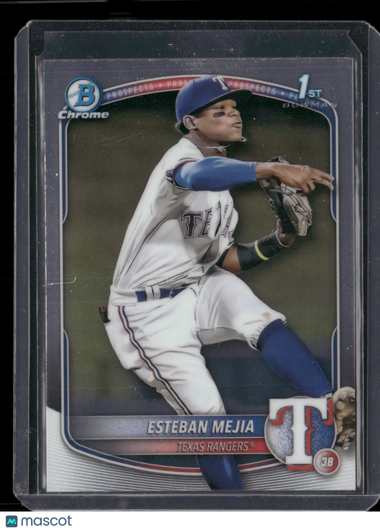 2025 Bowman Chrome Esteban Mejia #BCP-9 1st Bowman