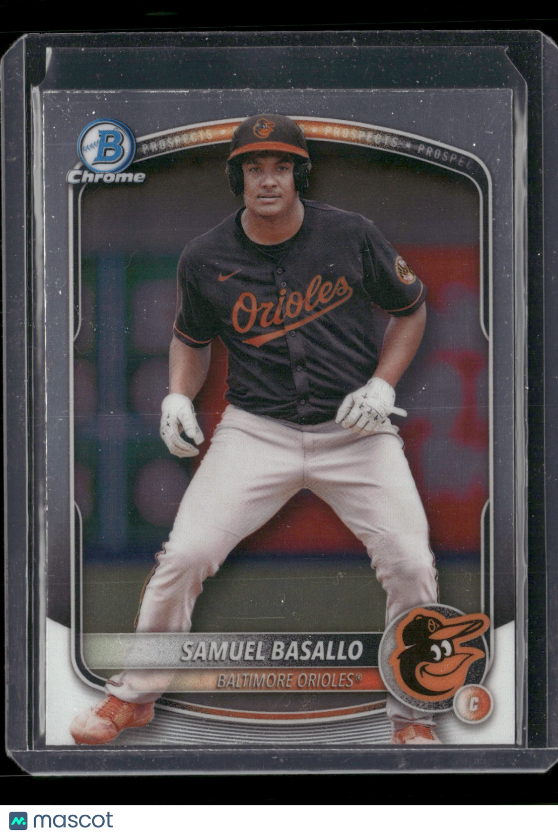 2025 Bowman Chrome Samuel Basallo #BCP-109