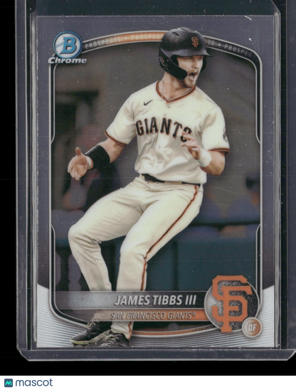 2025 Bowman Chrome James Tibbs III #BCP-39