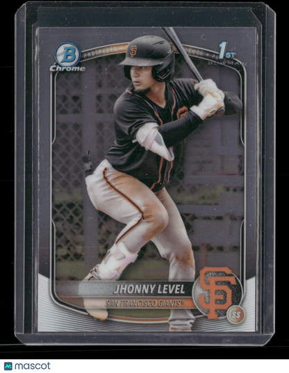 2025 Bowman Chrome Jhonny Level #BCP-147 1st Bowman
