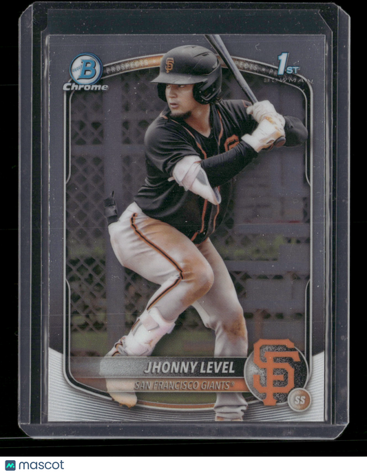 2025 Bowman Chrome Jhonny Level #BCP-147 1st Bowman