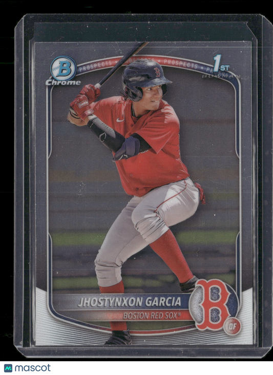2025 Bowman Chrome Jhostynxon Garcia #BCP-43 1st Bowman