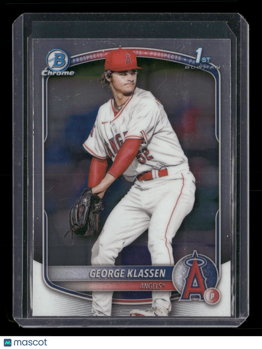 2025 Bowman Chrome George Klassen #BCP-63 1st Bowman