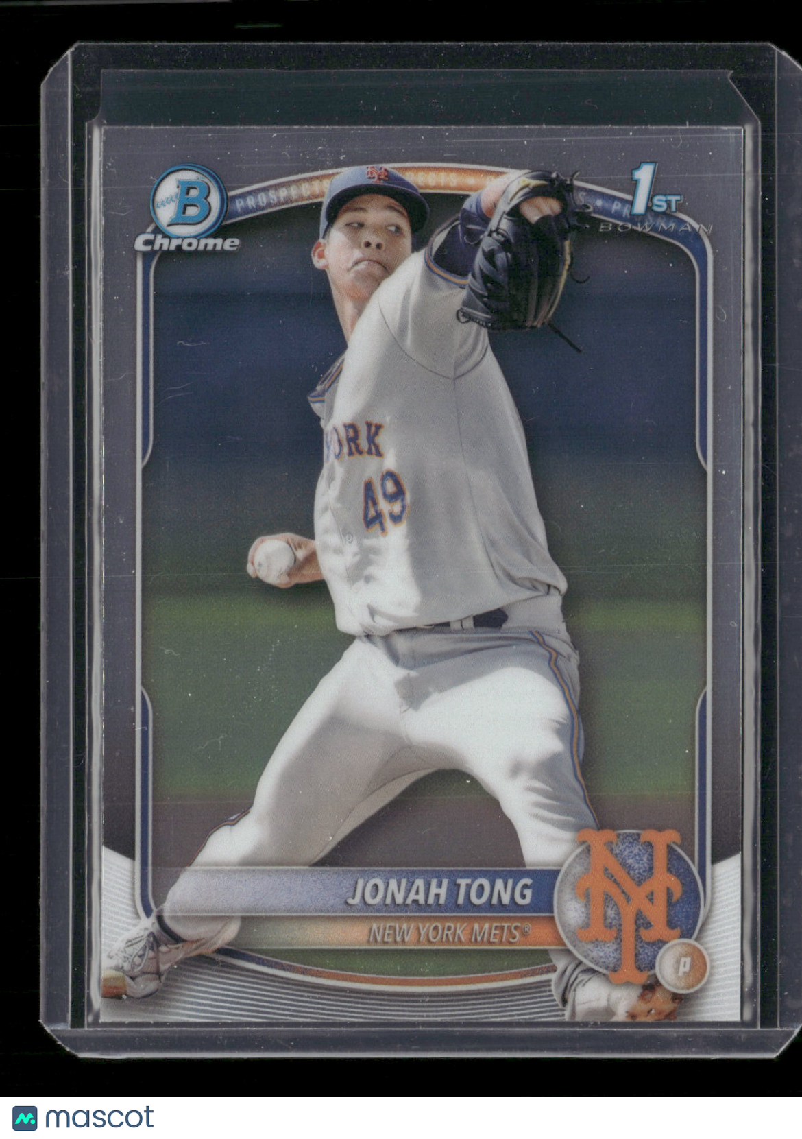 2025 Bowman Chrome Jonah Tong #BCP-105 1st Bowman