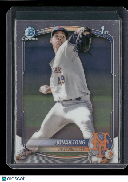 2025 Bowman Chrome Jonah Tong #BCP-105 1st Bowman