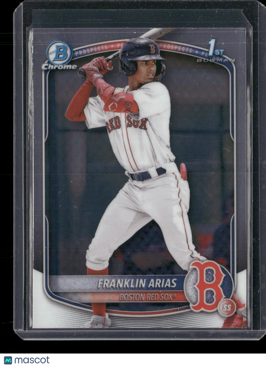 2025 Bowman Chrome Franklin Arias #BCP-67 1st Bowman