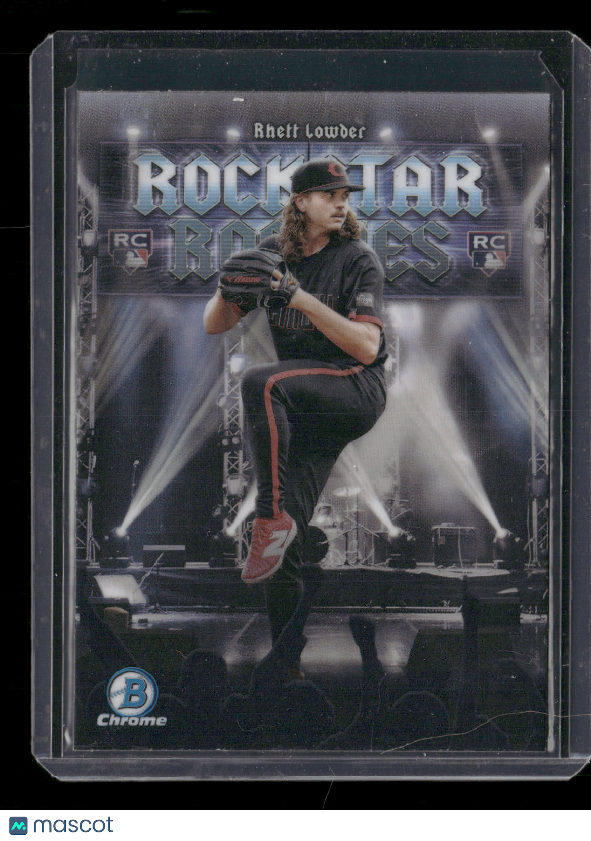 2025 Bowman Chrome Rhett Lowder #RR-4 Rockstar Rookies RC