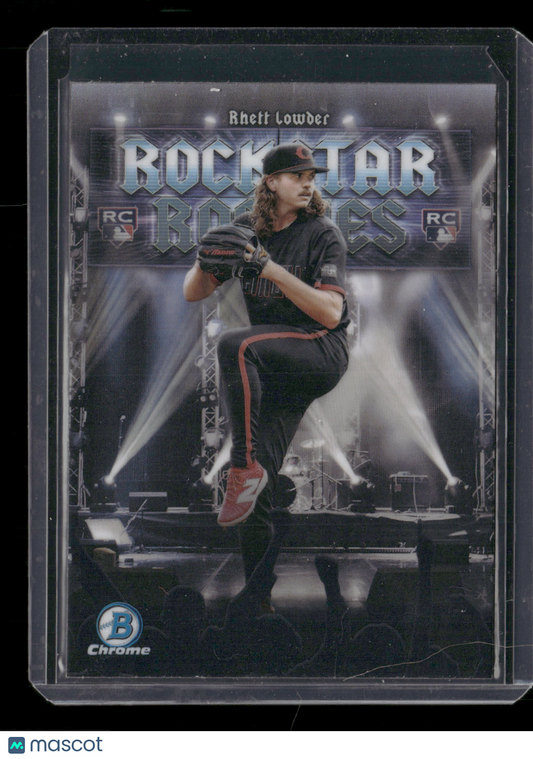 2025 Bowman Chrome Rhett Lowder #RR-4 Rockstar Rookies RC