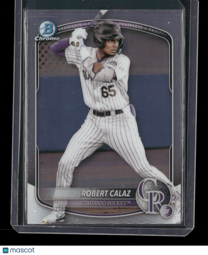 2025 Bowman Chrome Robert Calaz #BCP-40