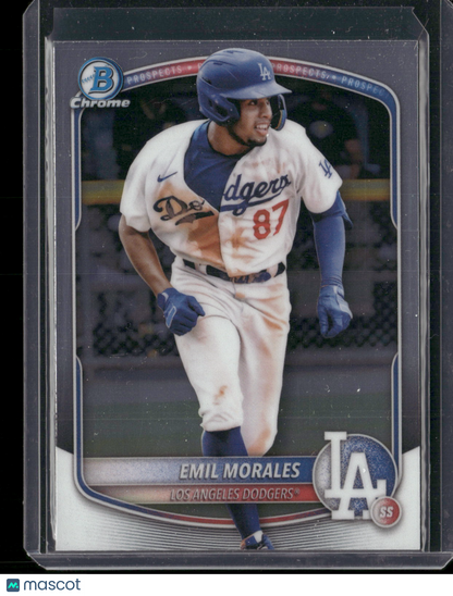 2025 Bowman Chrome Emil Morales #BCP-127