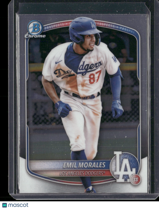 2025 Bowman Chrome Emil Morales #BCP-127