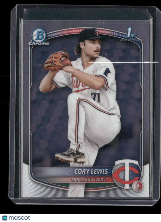 2025 Bowman Chrome Cory Lewis #BCP-128 1st Bowman