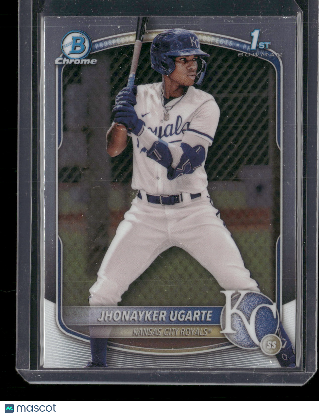 2025 Bowman Chrome Jhonayker Ugarte #BCP-123 1st Bowman