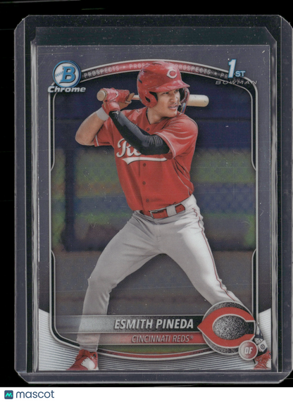 2025 Bowman Chrome Esmith Pineda #BCP-37 1st Bowman