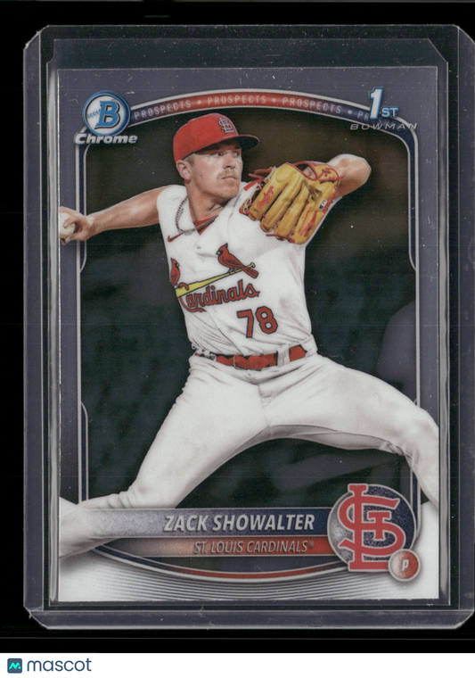 2025 Bowman Chrome Zack Showalter #BCP-74 1st Bowman