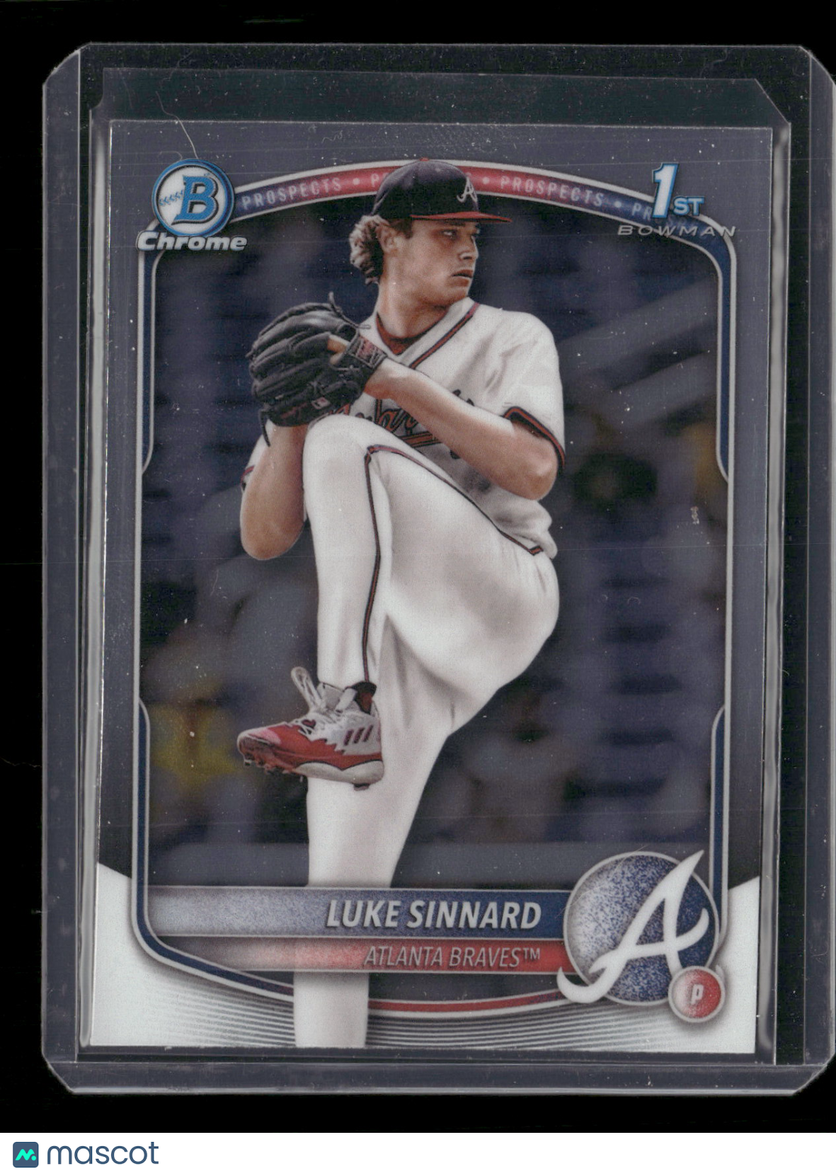 2025 Bowman Chrome Luke Sinnard #BCP-62 1st Bowman
